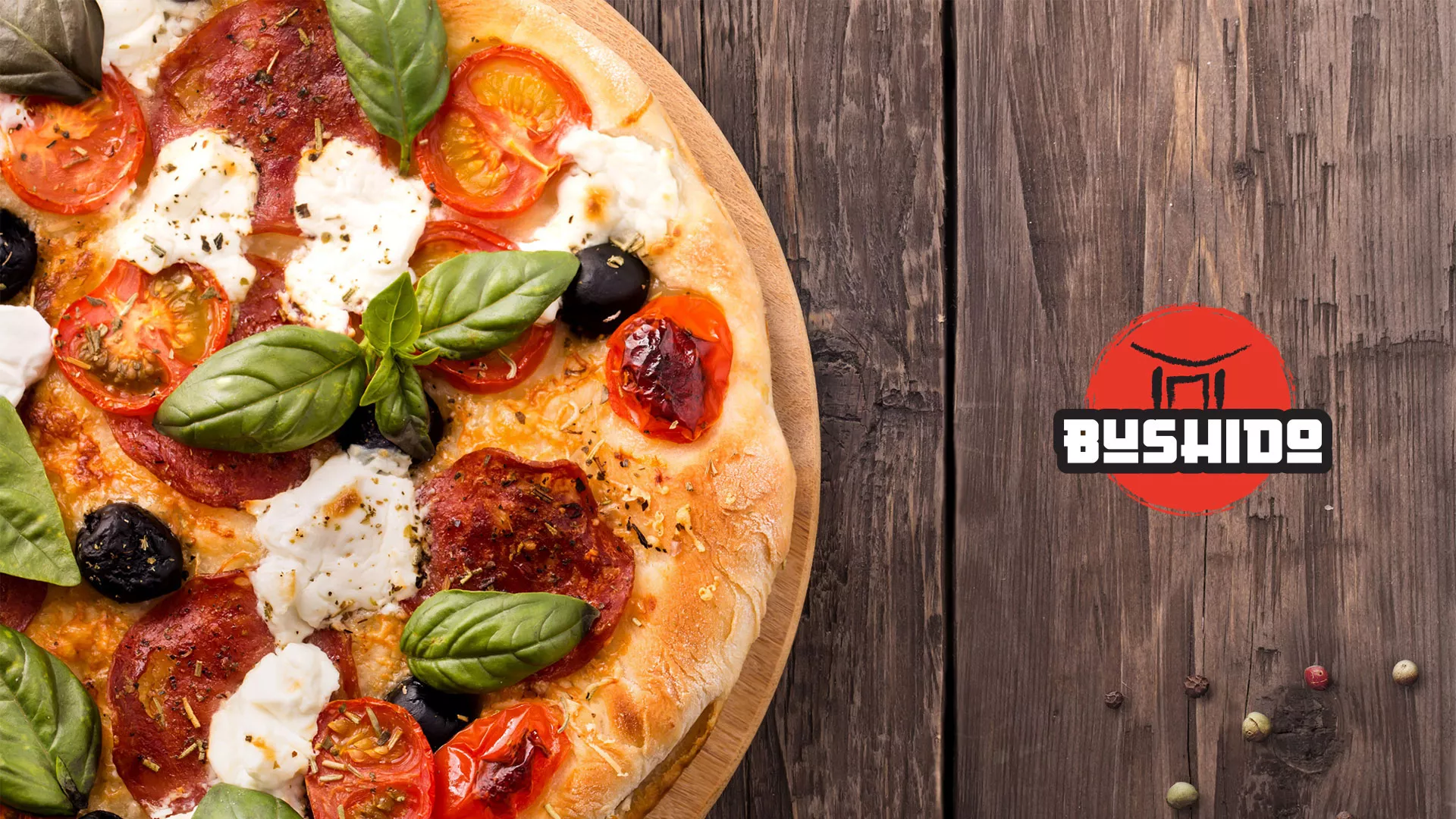 Разработка сайта для пиццерии «BUSHIDO» в Пушкине