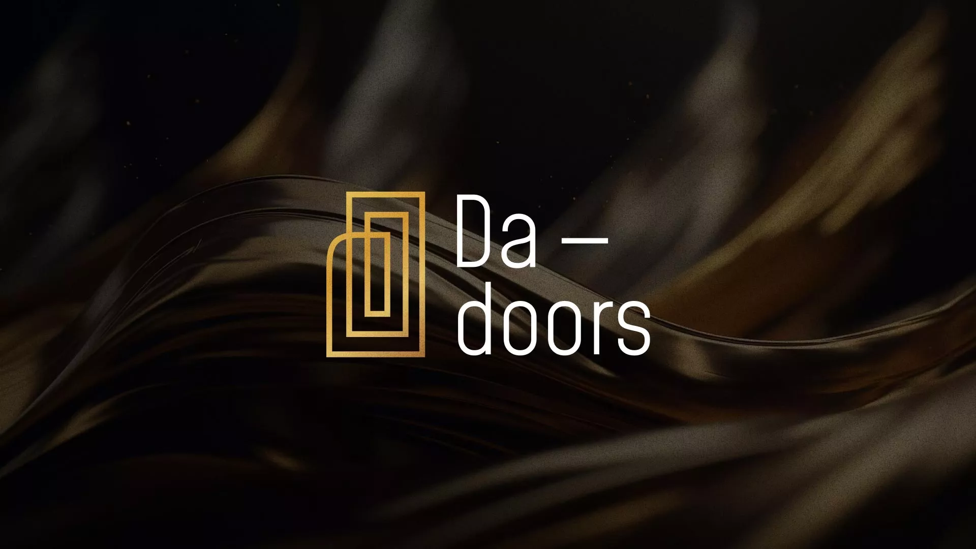 Разработка логотипа для компании «DA-DOORS» в Пушкине