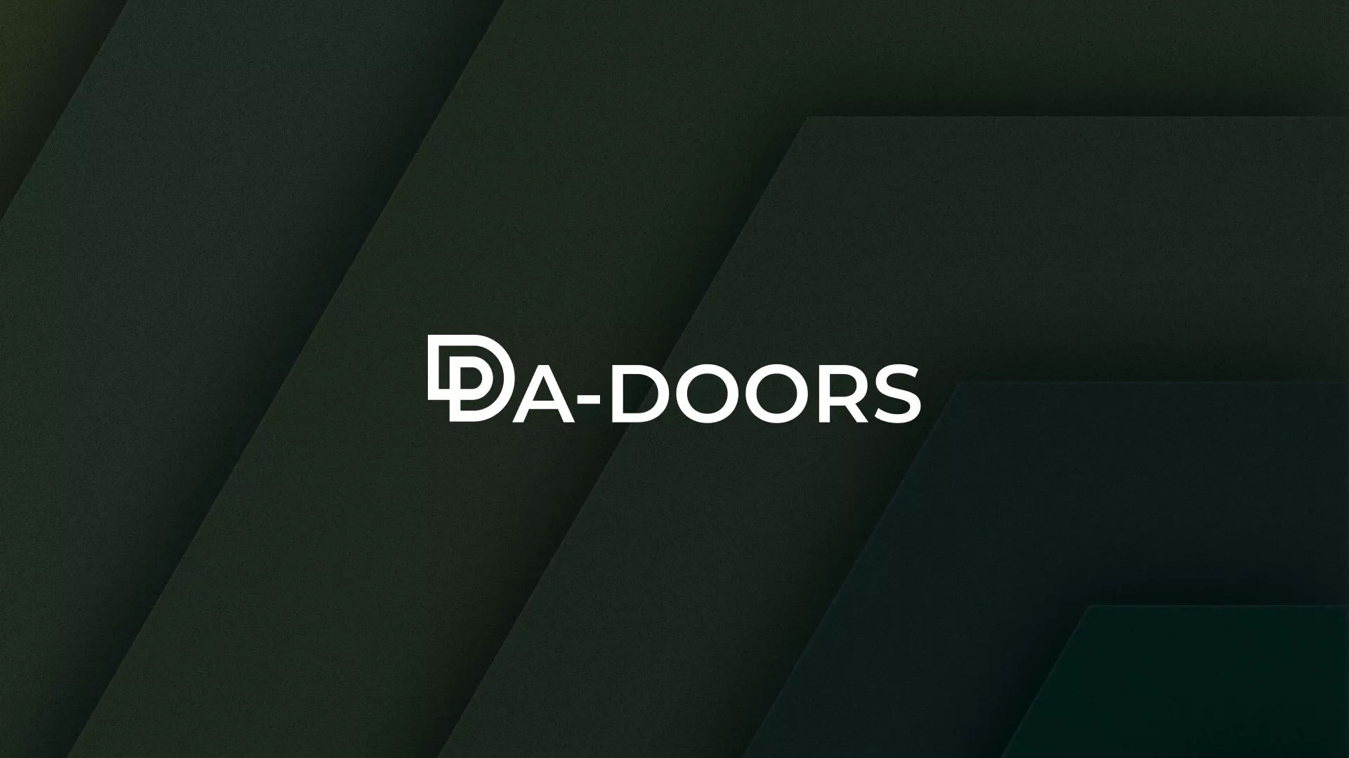Создание логотипа компании «DA-DOORS» в Пушкине